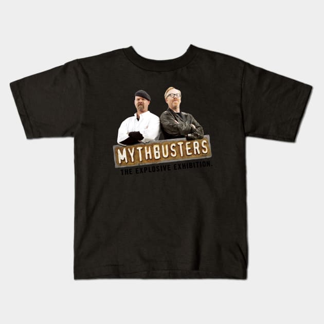 MythBusters The explosive Exhibition Kids T-Shirt by Ac Vai